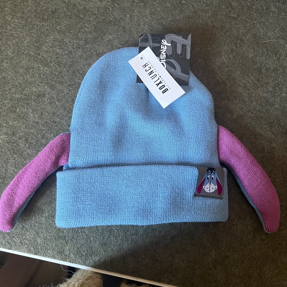 Disney Boxlunch Eeyore Knit Hat with Ears